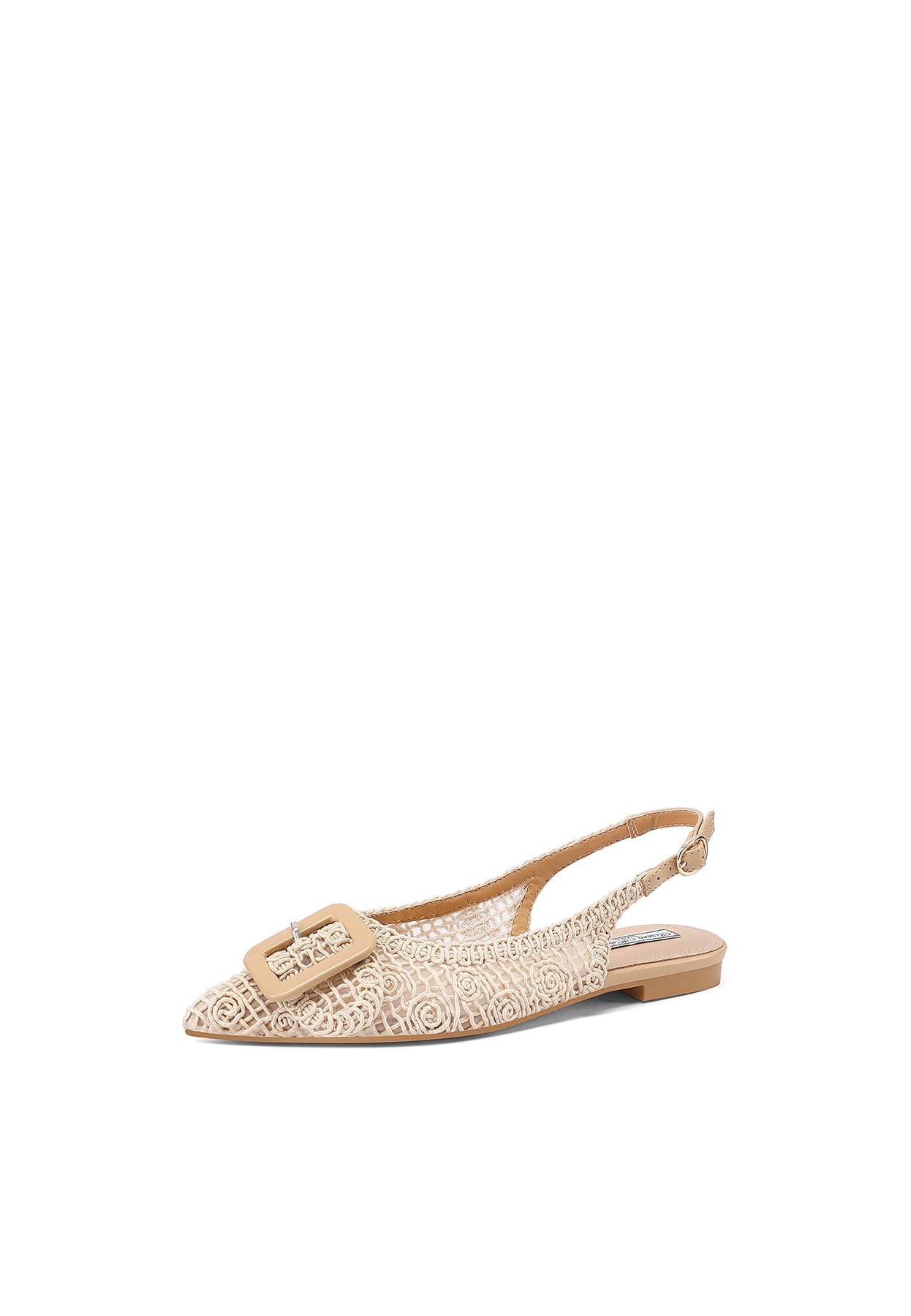 QUEEN HELENA Ballerine Eleganti Scarpe Basse con Cinturino Donna ZM9997