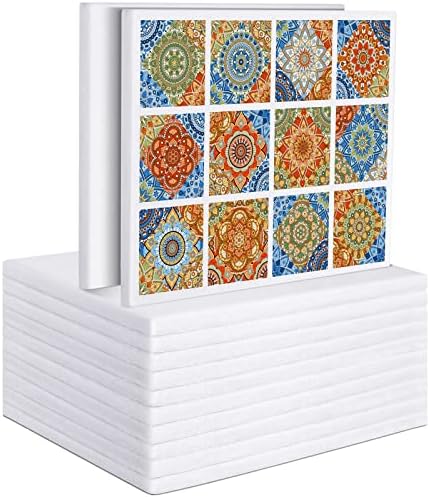 12 Pieces Quilt Design Wall Quilters Design Board Quilt Layout Board with Portable Thick Sturdy Flannel for Fabrics Holding Craft Sewing Quilt Studio Room Display Wall, 16 x 12 x 0.5 Inches