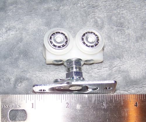 Plantation Shutter Track Rollers - 4 Ball Bearing Wheels