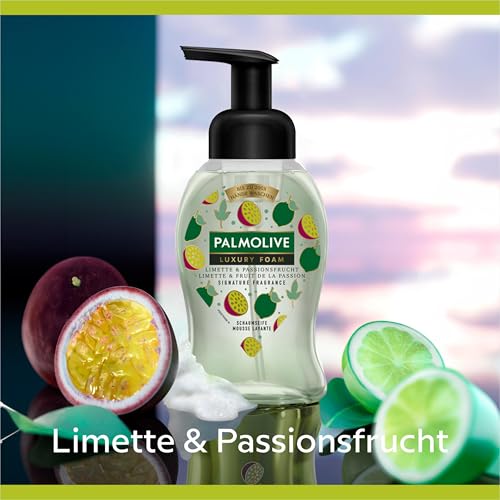 Palmolive Schaumseife Luxury Foam Limette und Passionsfrucht 6x250ml