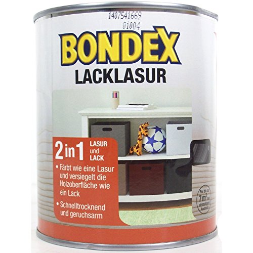 Preisvergleich Produktbild Bondex Lacklasur nussbaum dunkel, 0,75 Liter