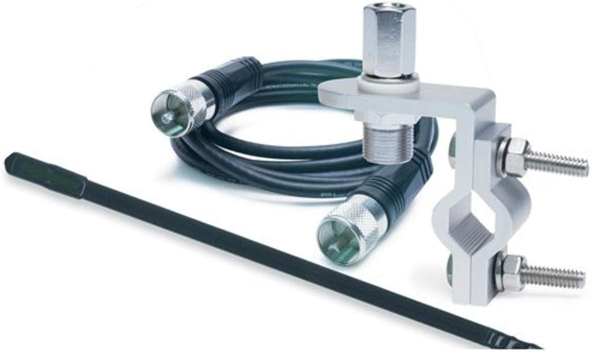 RoadPro RP-83B 3 Foot Standard Series Mirror Mount Fiberglass CB Antenna Kit