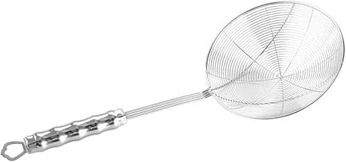 Colador de malla de alambre de acero inoxidable, colador de filtro de aceite de cocina, colador de grasa para colador, tamiz de alimentos,