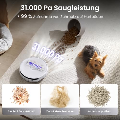 NARWAL Freo 20 Edge Saugroboter mit Wischfunktion, FlowWash Track Mopp – Ansicht 3