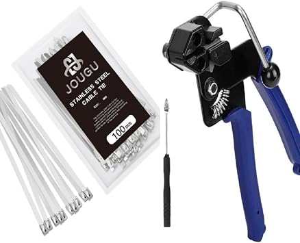 Metal Zip Ties 6 inch and cutter