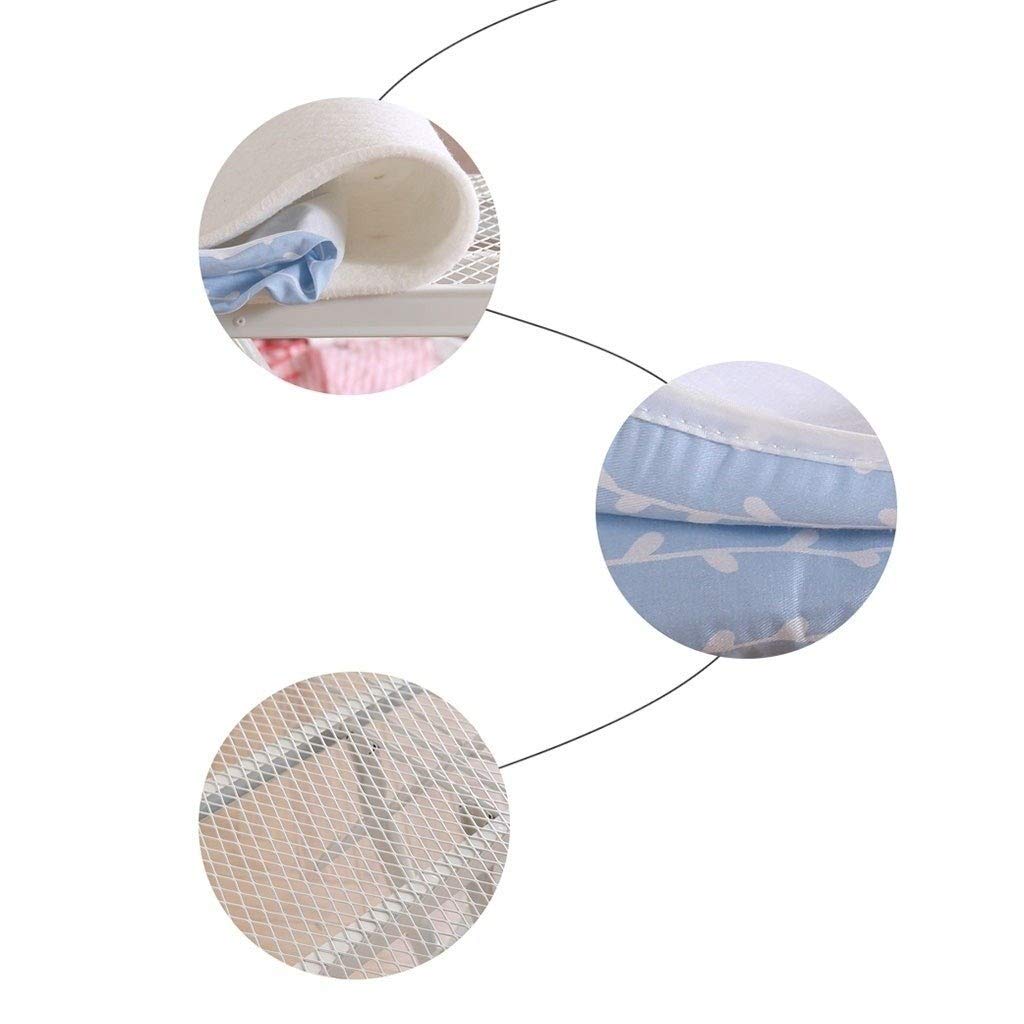 Tablas de Planchar, Tabla de Planchar Gris/Azul, Tabla de Planchar Transpirable Resistente al Calor Tienda de Ropa para Mujeres Tabla de Planchar Soporte para Plancha de Vapor de Acer