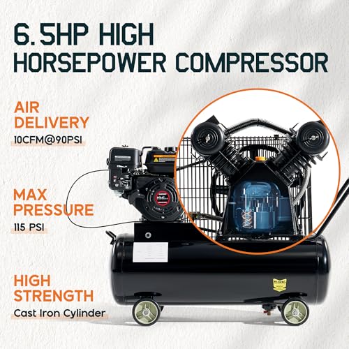 Albott 6.5HP Gas Air Compressor