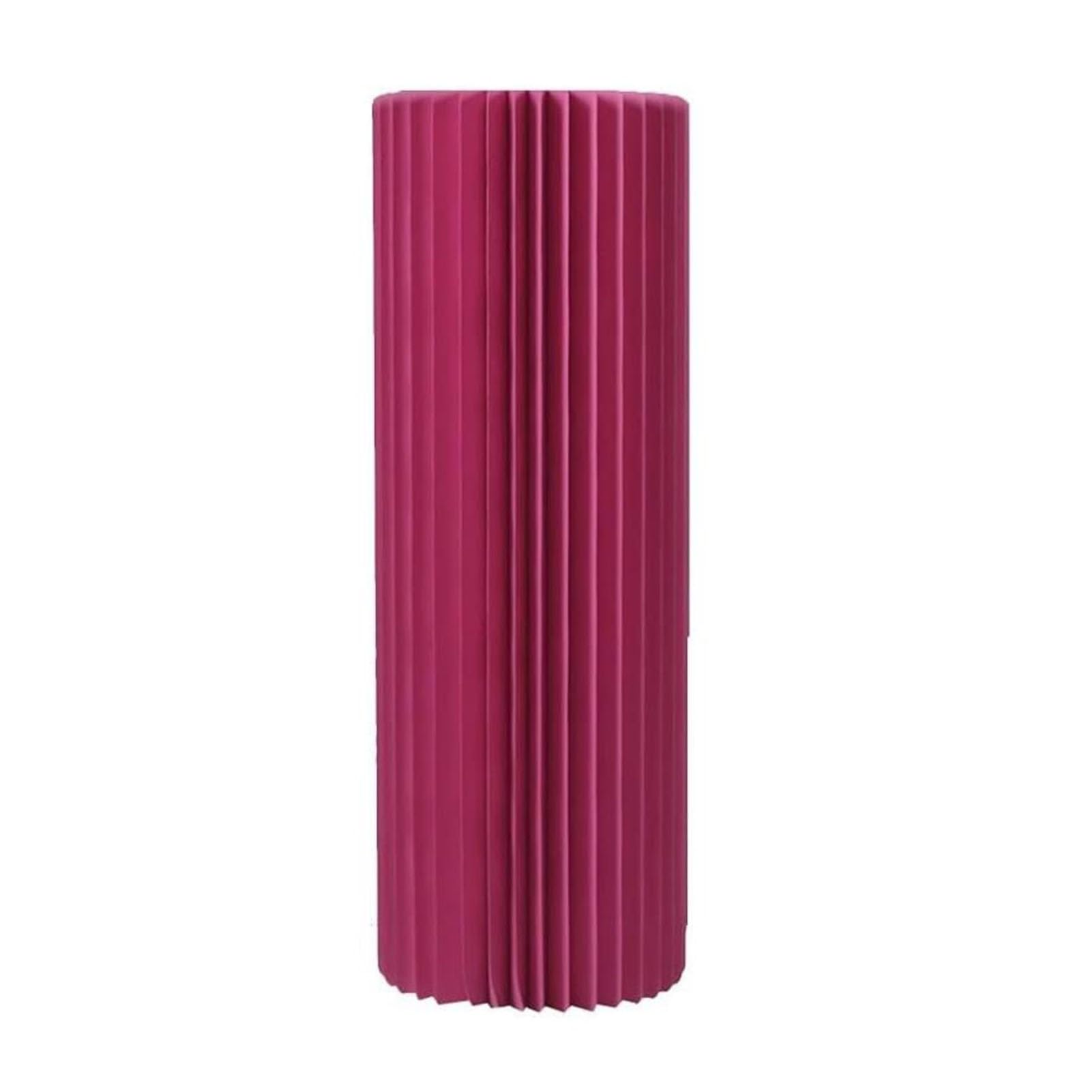 CXGfdghD plinth， Round Foldable Paper Columns Display Pedestal Stands With Acrylic Disc, Cylinder Centerpiece Cake(Red Diameter 40cm,100cm)