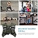 ZELUS Weighted Vest, 6lb/8lb/12lb/16lb/20lb/25lb/30lb Weight Vest with Reflective Stripe for Workout, Strength Training, Running, Fitness, Muscle Building, Weight Loss, Weightlifting, Green(16 lb)