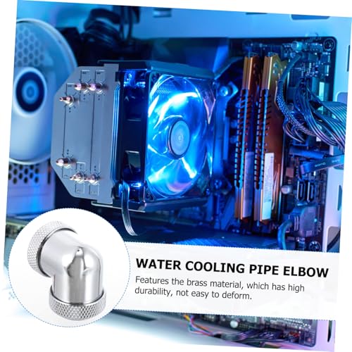 Codos de Latón de 90 Grados KICHOUSE para Refrigeración Líquida de PC 6