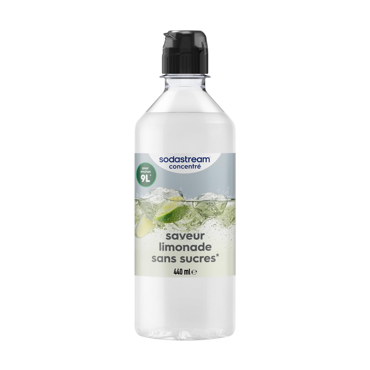 Sodastream Concentré Limonade Sans Sucres pour Machine à Eau Pétillante et Soda | Préparez jusqu'à 9 Litres de Limonade en Quelques Secondes, 440ml