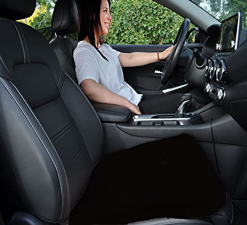 Poboo Faux Sheepskin Car Seat Cushions(Full Set), Fluffy Non-Slip Seat Covers, Fuzzy Heat-Insulted Pads Mats Universal Fit Auto, Suv, Truck, Office And Home #TOP2