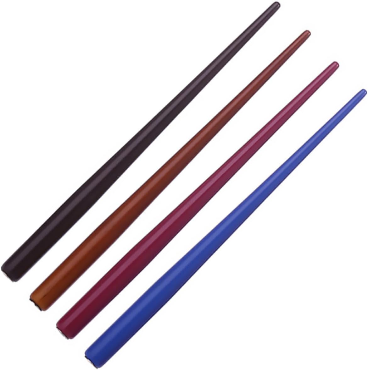 4pcs Retro Wood Calligraphy Nib Holders Dip Pen Writing Accessory with Random Color Suitable for Calligraphy and Art Drawing