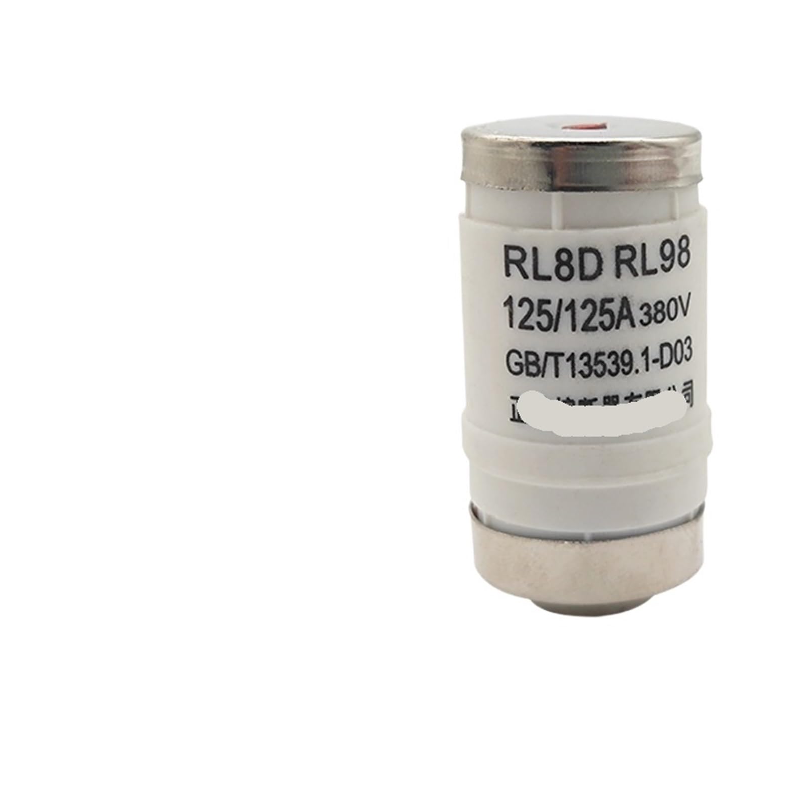Fusible céramique RL8D 125A 380V pour protection tableau électrique
