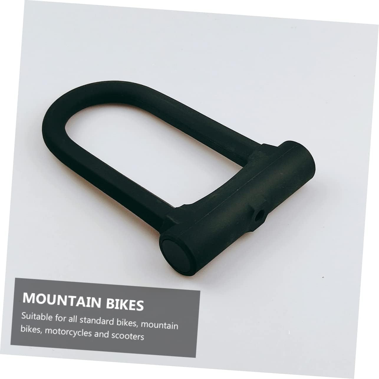 BESPORTBLE Anti-Theft U-Shaped Bike Lock Durable and Thickened Ring Lock for Mountain Bikes and Scooters Keyless Design for Easy Use and Enhanced Security