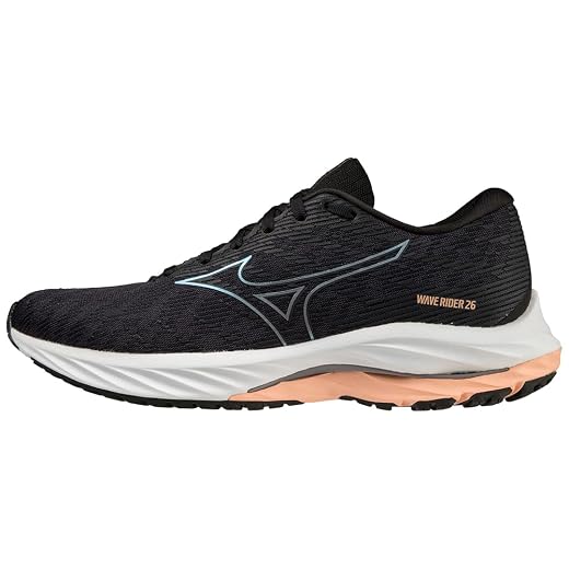 Mizuno Women's Wave Rider 26 SSW | Neutral Running Shoe | SSW - Dubarry/White | US 8.5