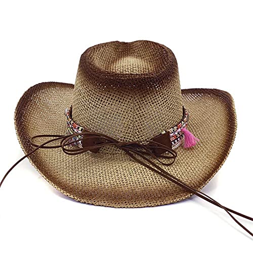 Generique-Hat-Cowboy-Outback-Hat-Mens-Straw-Womens-Cowboy-Western-Baseball-Caps-Chapeaux-Poteaux