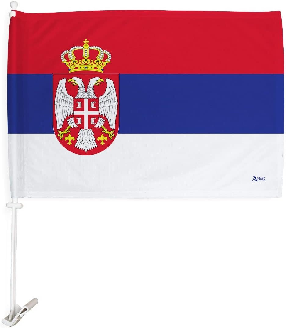 World Cup 2022 Netherland Car Flag Bandera Para Carros De Netherlands Auto Decorations Small Banner For Window Clip Pole Accessories FIFA Sports Fans Outdoor Flags Trophy Game Soccer Gifts Made In USA