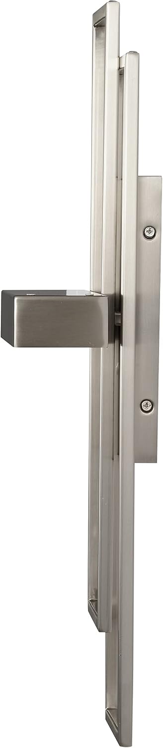 Fеаturеd Prоduсt Nuvo Lighting 62/105 Frame LED One Light Wall Sconce 4.8 Watt 285 Lumens Soft White 2700K KolourOne Technology Brushed Nickel Fixture