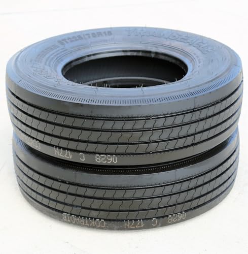 Set of 4 (FOUR) Transeagle ST Radial Premium Trailer Radial Tires-ST225/75R15 225/75/15 225/75-15 121/117M Load Range F LRF 12-Ply BSW Black Side Wall
