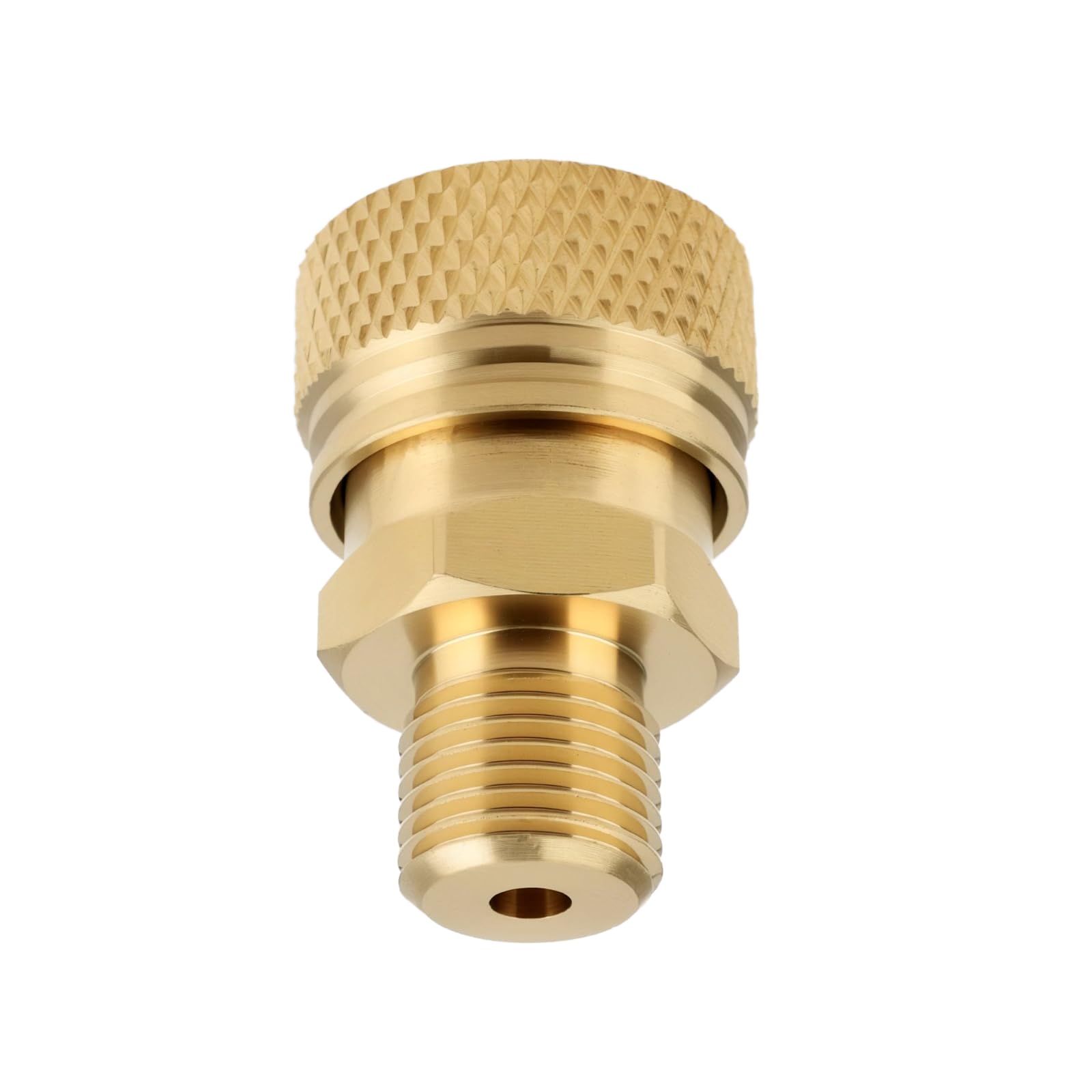 eMagTech 1/8 BSPP Male Thread Quick-Disconnect Plug Adapter 8MM Brass Quick Connect Female Connector for PCP Air Guns 26.5x18x14mm