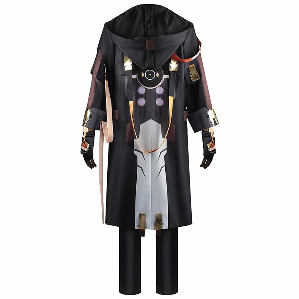 Charous Game Honkai:Star Rail Cosplay Trailblazer Kostüm,Unisex Valiant Uniform Anzug Für Game Performing Cosplay