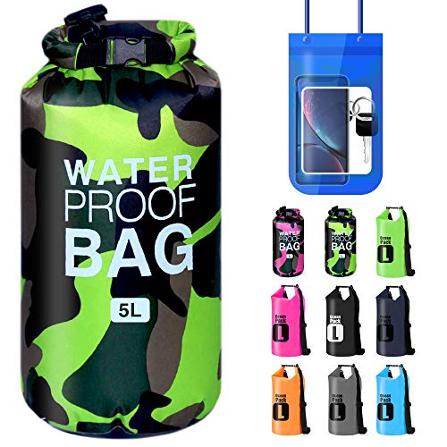 ShyaWorld Bolsa Mochila Impermeable Estanca Seca. litros Diferentes de Capacidad. Funda