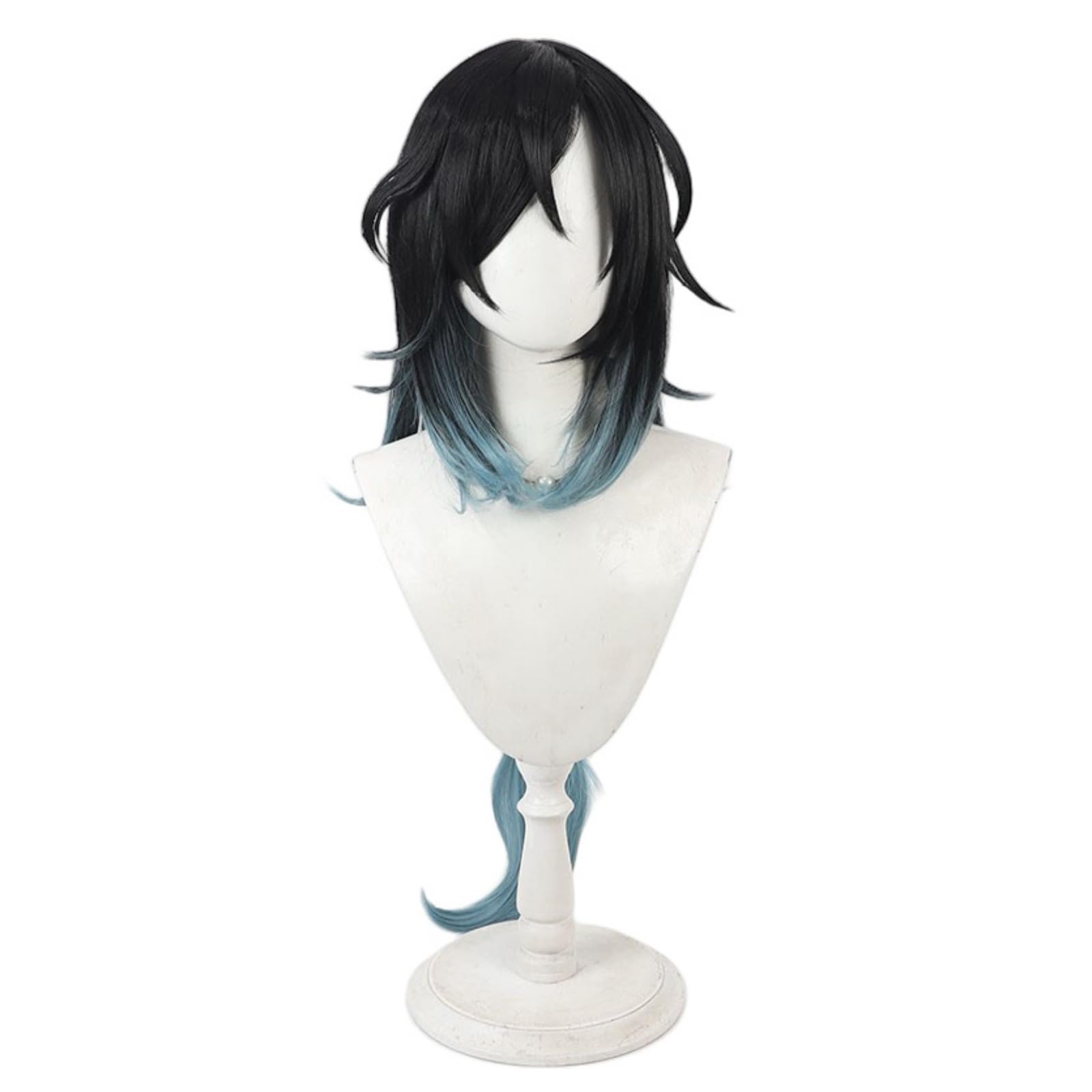 Amazon.co.jp: 范無咎 謝必安 東方麒麟商人 白黒無常 コスプレウィッグ