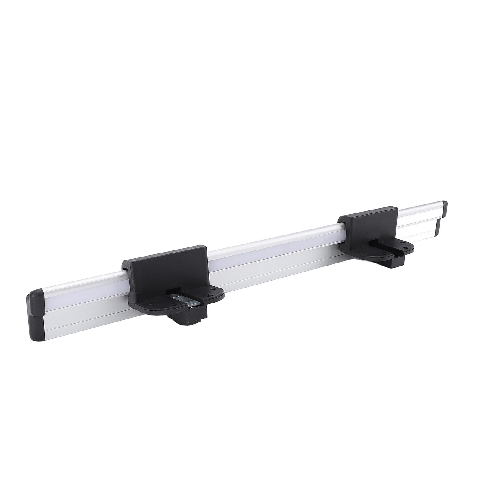 Aramox Table de la Table de VR 20 Pouces Piste en Aluminium Réglable pour le Rail pour Véhicule de Camping Remorque de Camping-car