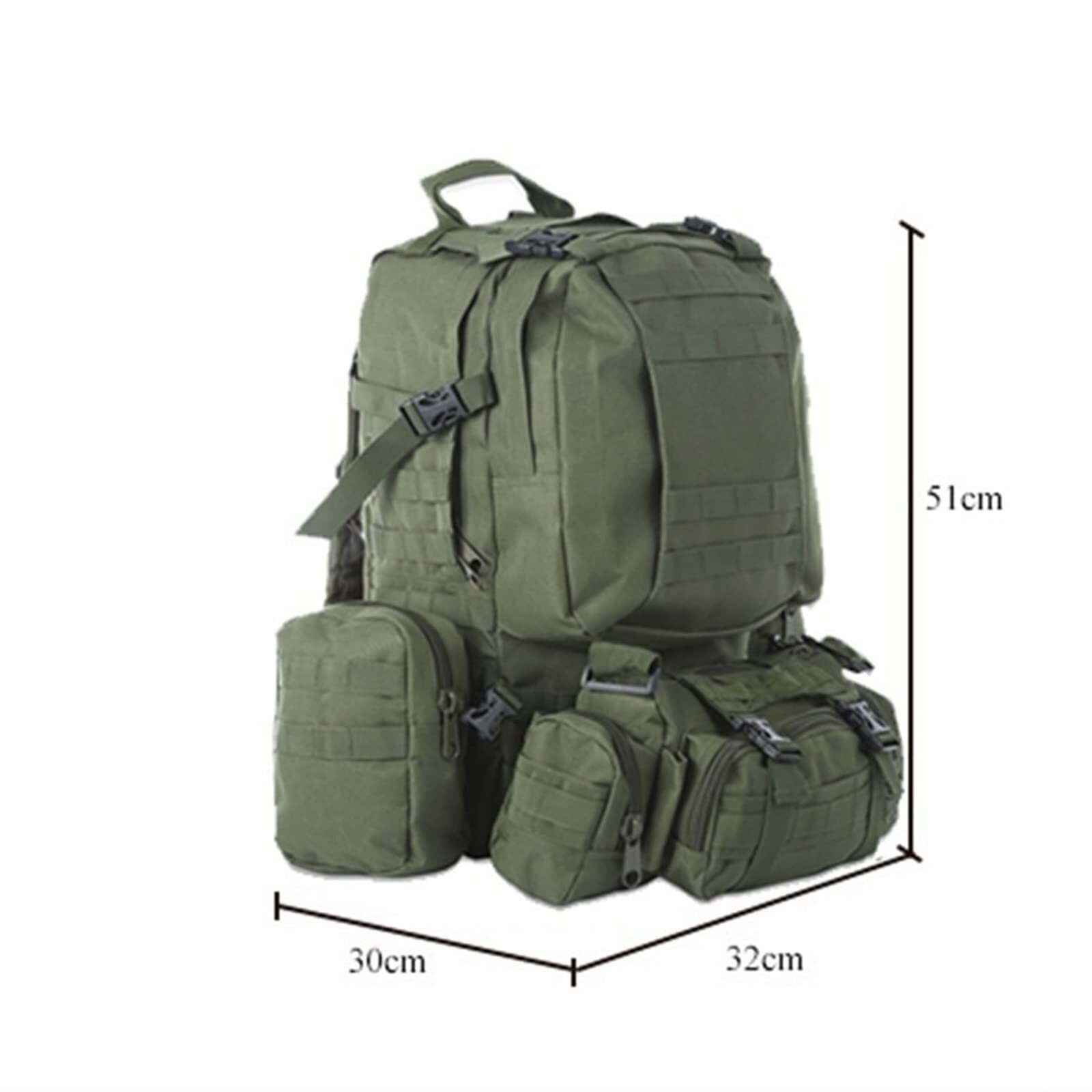 Mochila Viaje Mochila Montaña Mochila De Senderismo, Mochila De Camuflaje, Mochila De Camping, Bolsa De Viaje De Tela Oxford Para Exteriores Mochila Trekking