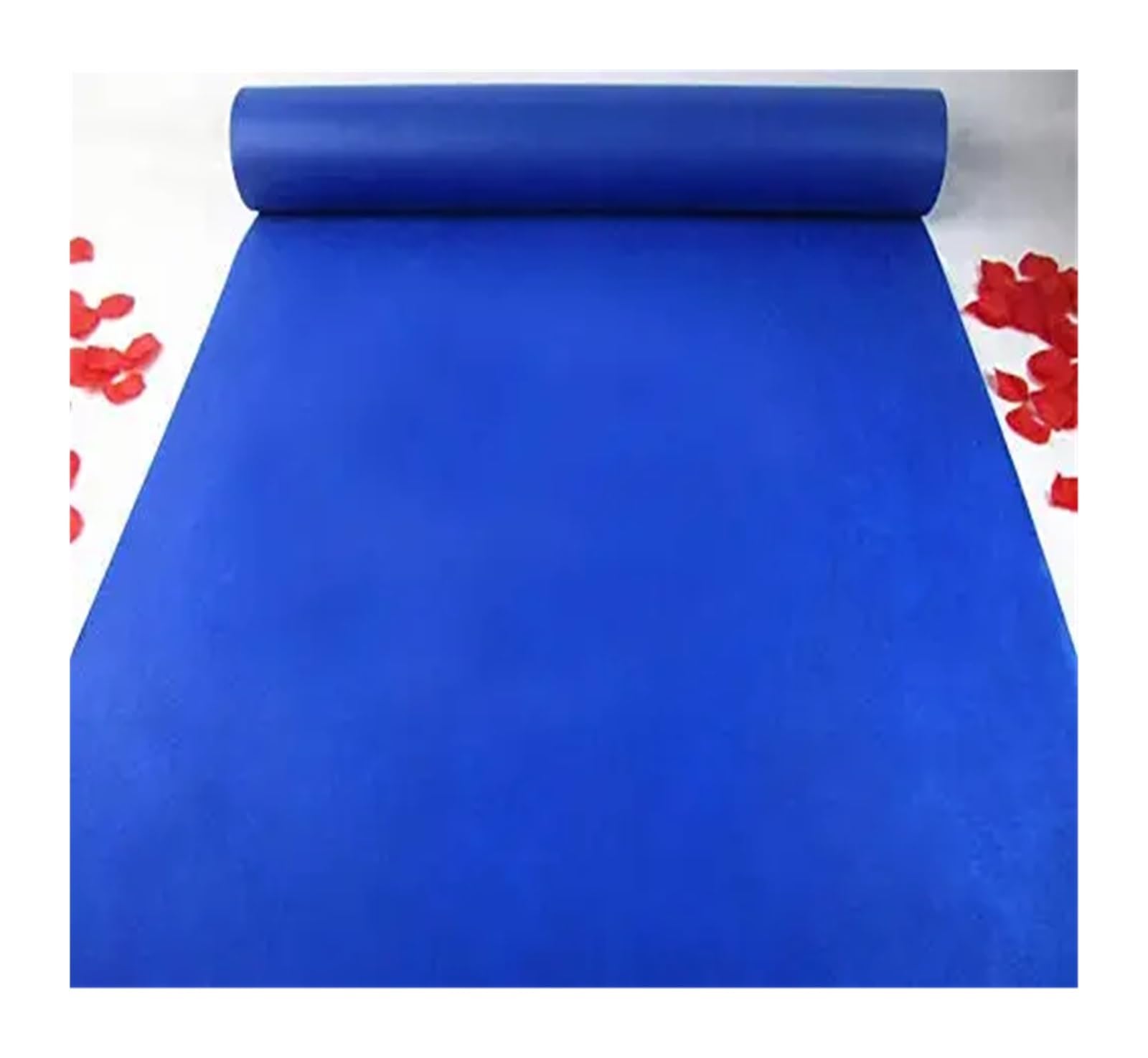 Tappeto Nuziale Bianco Runner da corridoio for matrimoni, bianco e rosso, for, feste for interni ed esterni(Pink,10m,0.6M)
