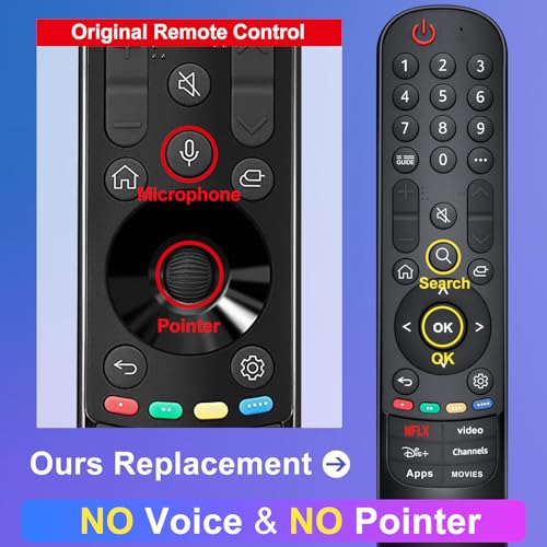 Image of Universal for LG Smart TV OLED QNED UHD NanoCell Webos 4K 8K Magic Remote Control Replacement, 1 Year Warranty