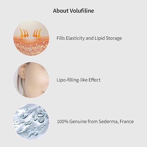 Miniatura 2 de Volufiline Serum 1 fl. oz.  1.0 fl ozAceite de volufilina para cara, pecho, trasero, elasticidad de la piel, 100% genuino, Francia Sederma,