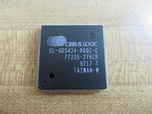 Cirrus Logic CL-GD5424-80QC-C Integrated Circuit CLGD542480QCC (Pack of 3)