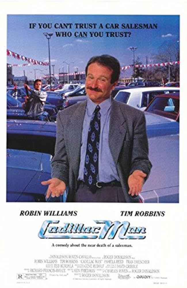 キャデラック・マン　USオリジナル映画ポスター Amazon.com: CADILLAC MAN (1990) Authentic Original Movie