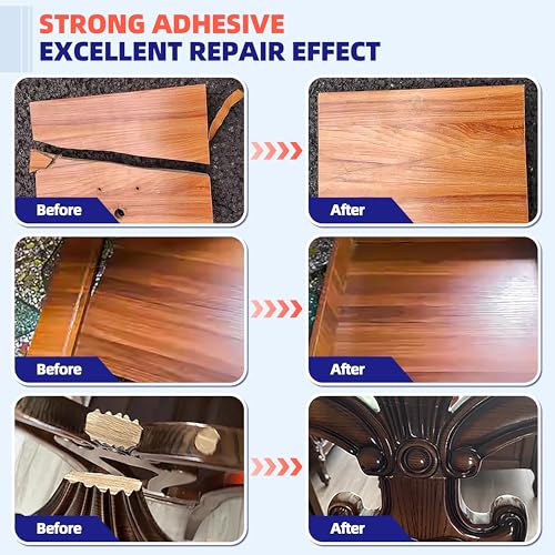 King Mountain KING MOUNTAIN-GLUE07 Wood Glue, High Strength Fast Drying Transparent Wood Glue,Low Odour thumb #4