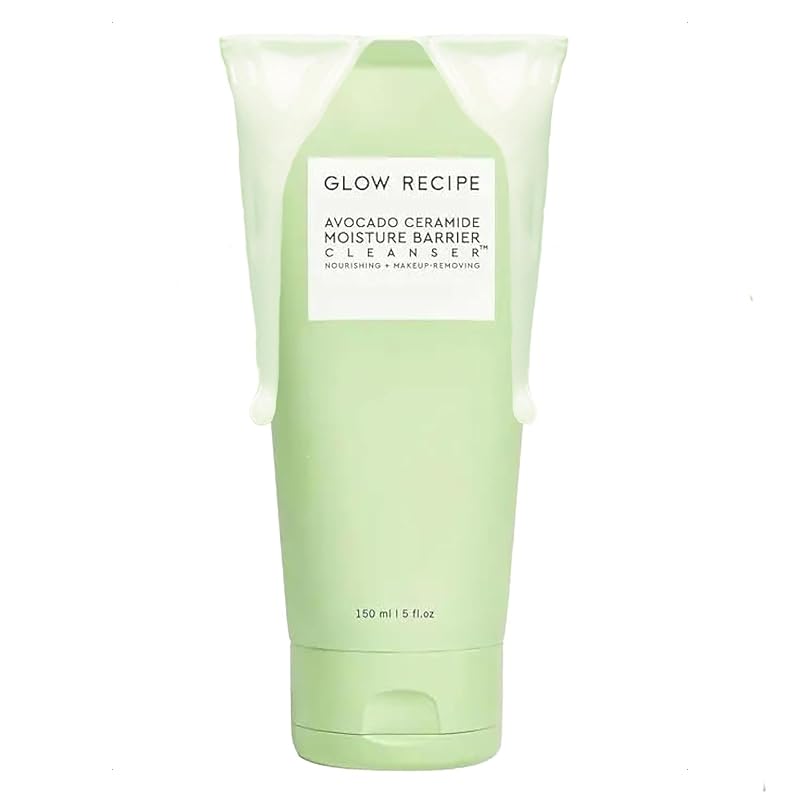 Glow Recipe Avocado Ceramide Limpador Facial em Gel para Espuma, 150 mL