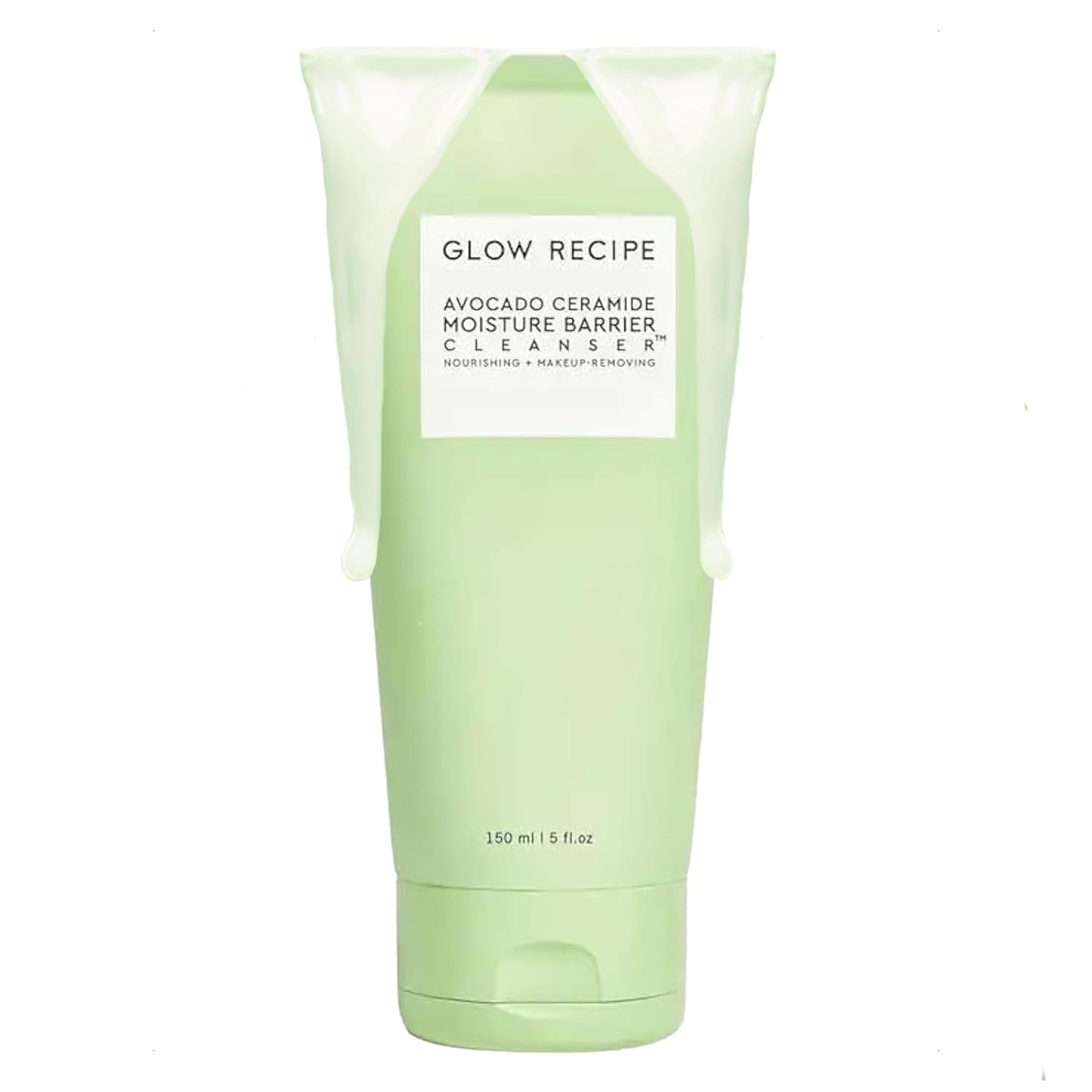 Glow Recipe Avocado Ceramide Facial Cleanser, Korean Double Cleanse Second Step, Hydratin…