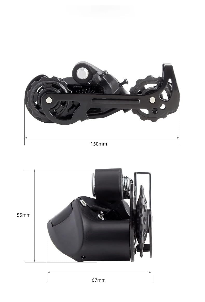 Générique Dérailleur arrière, Compatible avec Universel, vélo de Route VTT Multi-Vitesses | Convient aux systèmes de transmission à 7/8/9/10/11 vitesses for l'entretien des vélos
