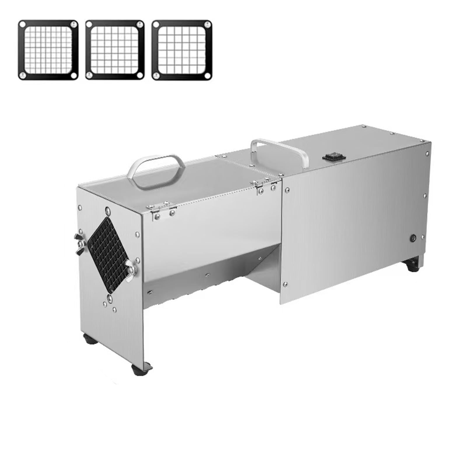OLSKFUH Electric Potato Chip Slicer Automatic Vegetable Cutter For Cucumbers, Sweet Potatoes, Radishes & Potatoes For Quick & Easy Snacks!,