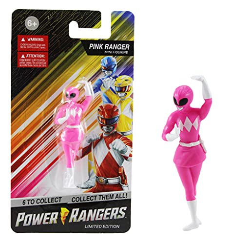 Mini figurine Power Rangers édition limitée 6,3 cm – Ranger rose