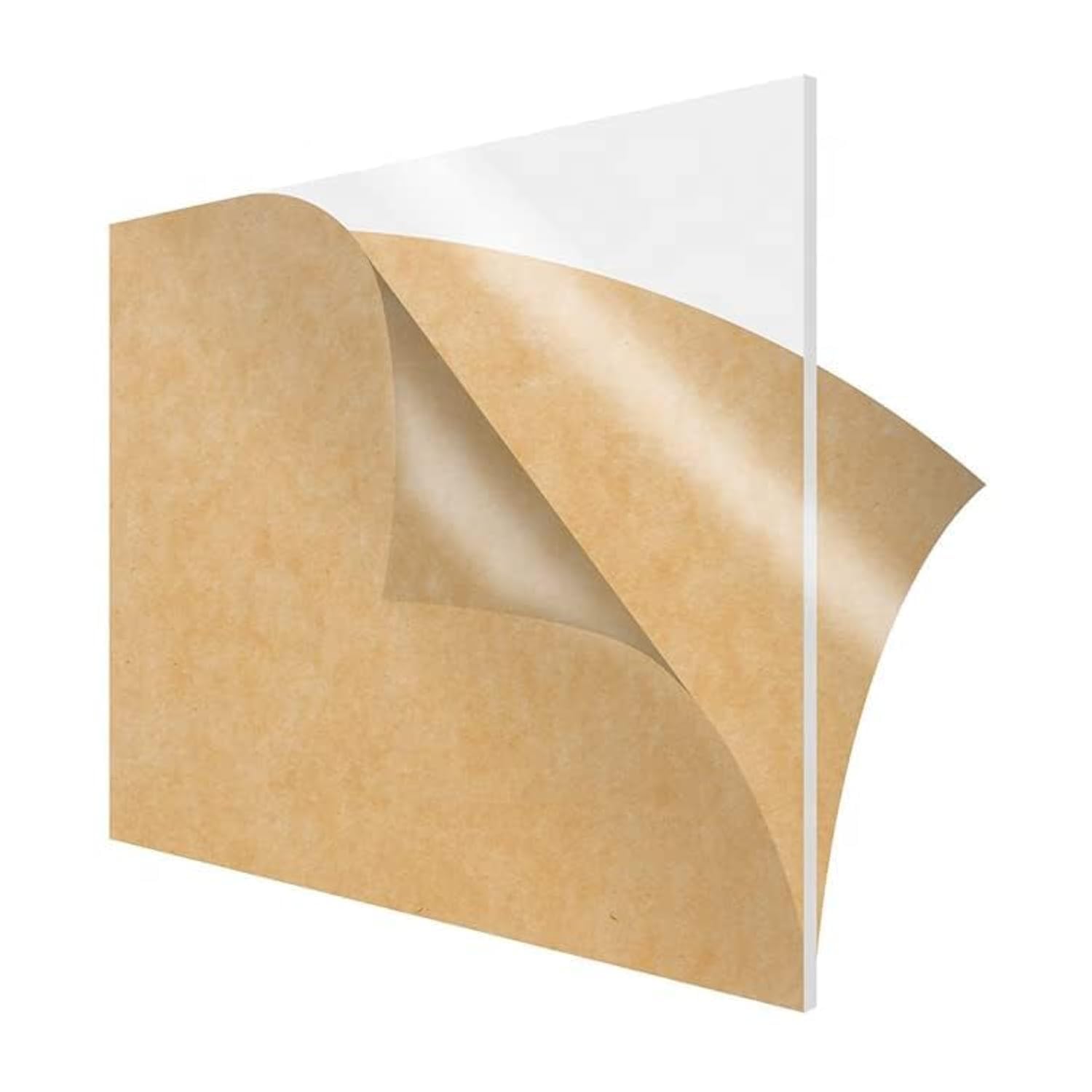 Acrylic Plexiglass Plastic Sheet (2 Piece),3mm Thick Clear Cast Plastic Perspex Plate Panel for DIY Display Projects Craft (18"x24")