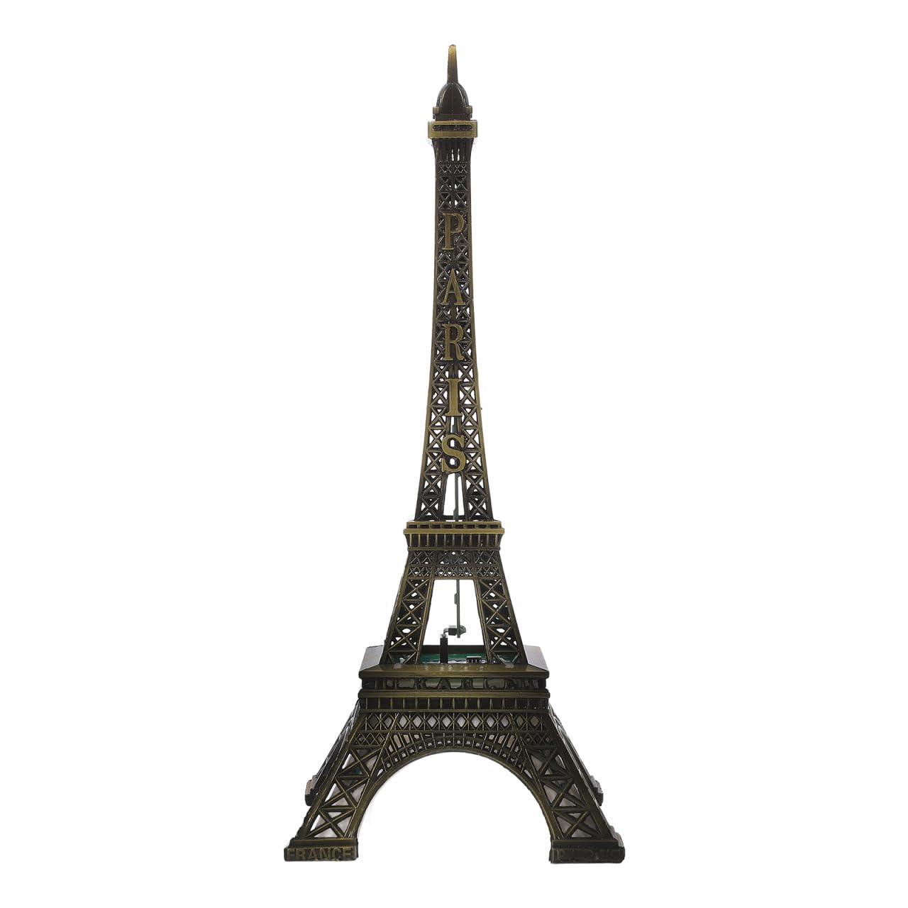 TOPBATHY Lámpara LED de la Torre Eiffel con luz intermitente: Estatua de la Torre Eiffel luminosa Torre Eiffel Modelo de arquitectura romántica Luz nocturna para el hogar Escritorio Centro de mesa