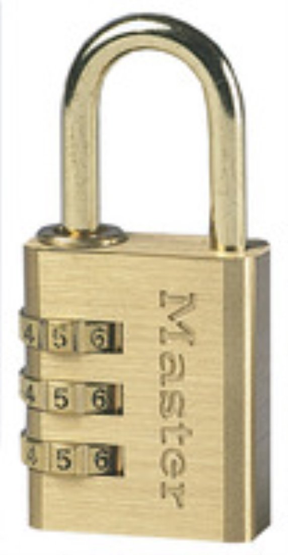 Master Lock Combination Lock - Set Your Own Combination Solid Aluminium ...