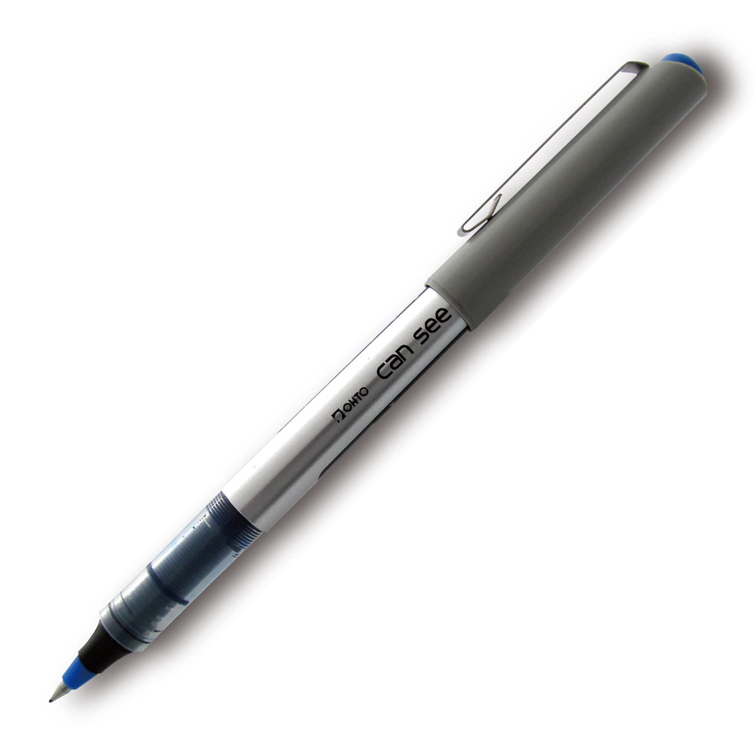 OHTO JAPAN CAN SEE color Blue .07 mm Pack of 12 Free Ink Roller