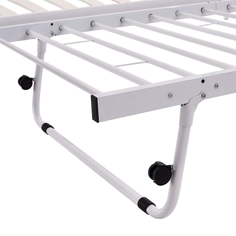 Buy Panana Single Day Bed Metal Guest Bed Frame Sofa Bed with Pull Out