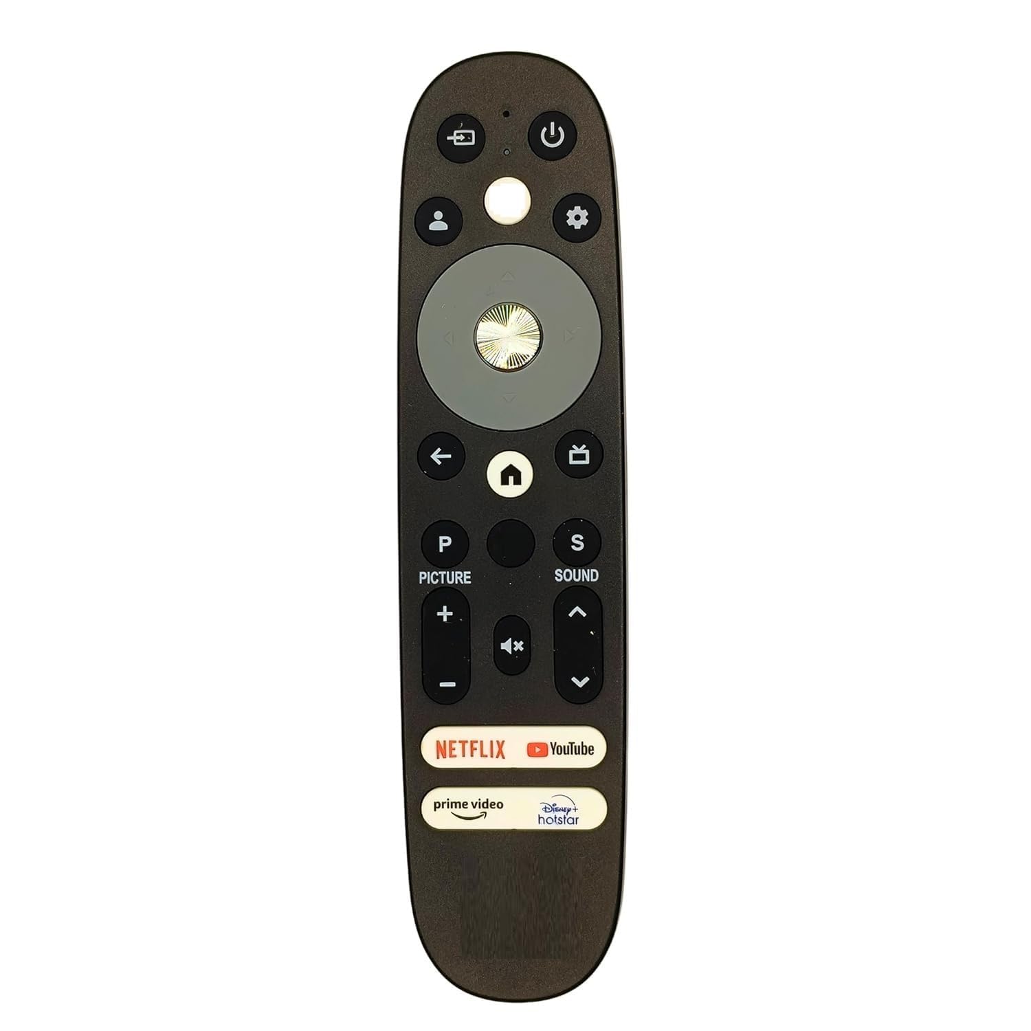 TIZOQ Remote Control Compatible for VU Smart TV Without Google Assistant & Non Voice Command Feature 43CA 65CA 43VIBE 50VIBE 55VIBE 65VIBE Vibe TV Remote Controller (Black) (B0DGDY4THF) Amazon Price History, Amazon Price Tracker