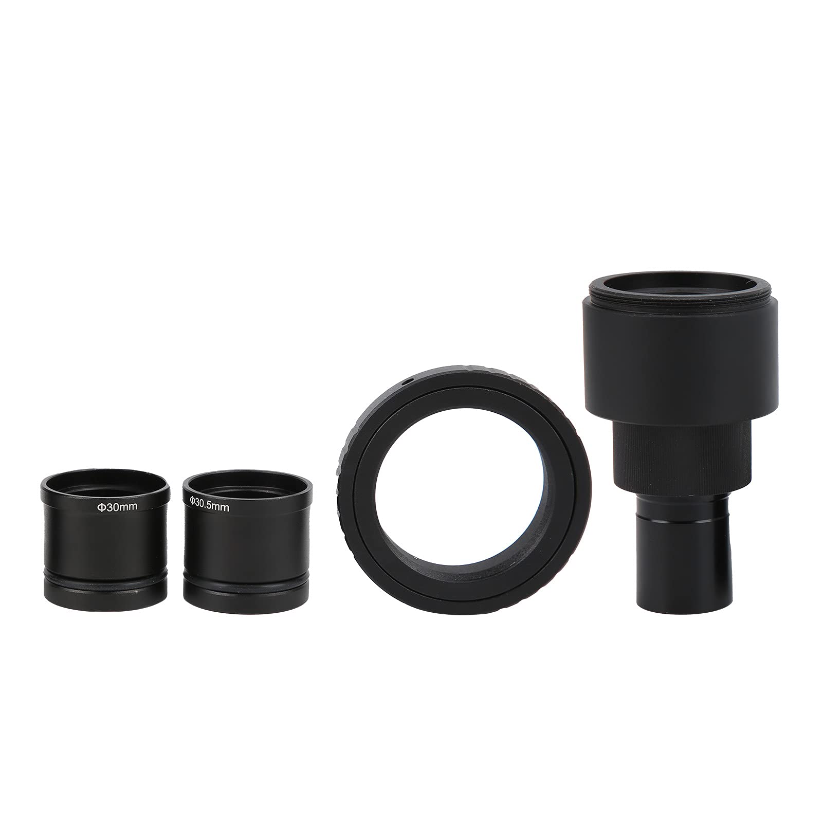Aramox T2OM NDPL1 2X Obiektyw Mikroskopu Obiektyw Mikroskopu ze Stopu Aluminium z Gwintem M42x0,75mm do Biologicznego Stereoskopowego Mocowanie Okularu OM SLR