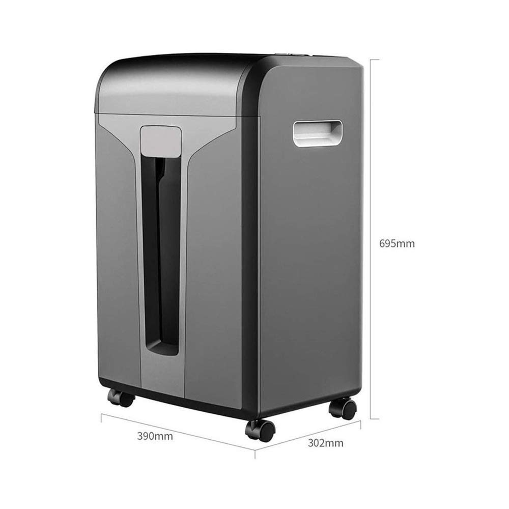 Moderna semplicità Distruggidocumenti Home Office Electric Business 31L Carta con Ruota del Freno e Finestra Trasparente elettrica