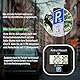 TEOV Elektronische Parkscheibe mit Zulassung KBA fürs Auto - Digitale Parkuhr mit Nachtmodus und Taktungseinstellung, Großer Bildschirm, präzise Zeitmessung - Platz. Schwarz.